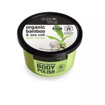 Organic Shop -  Organic Shop Scrub do ciała - Tropikalny bambus, 250 ml